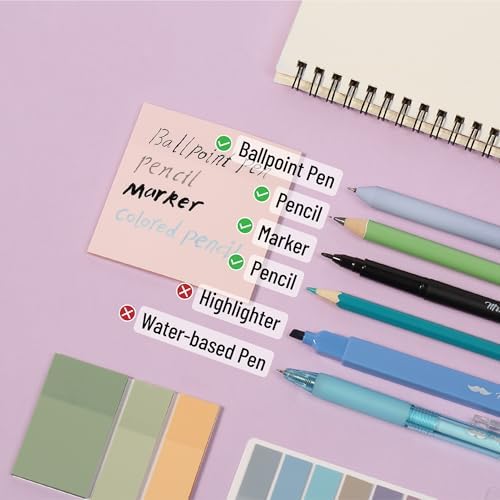 Mr. Pen- Aesthetic Book Annotation Kit, 16 No Bleed Aesthetic Highlighters - Image 4