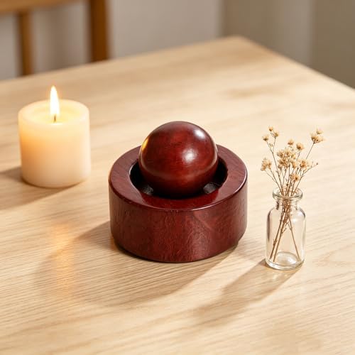 Walnut Wood Passive Essential Oil Diffuser - Image 4