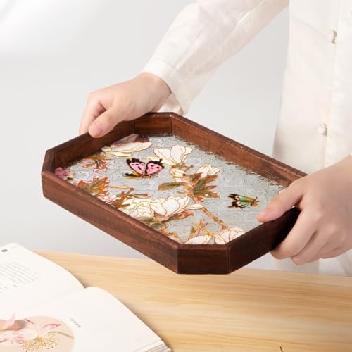 Cloisonne Filigree Enamel Glass Platter Kit - Image 4