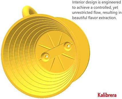 flat-bottom ceramic pour-over coffee dripper. - Image 7