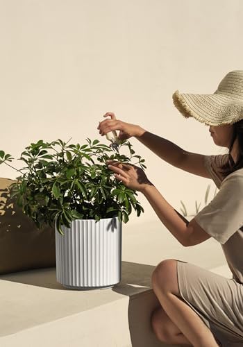 Veradek Demi Series Planter - Large Round Outdoor Planter - Image 5