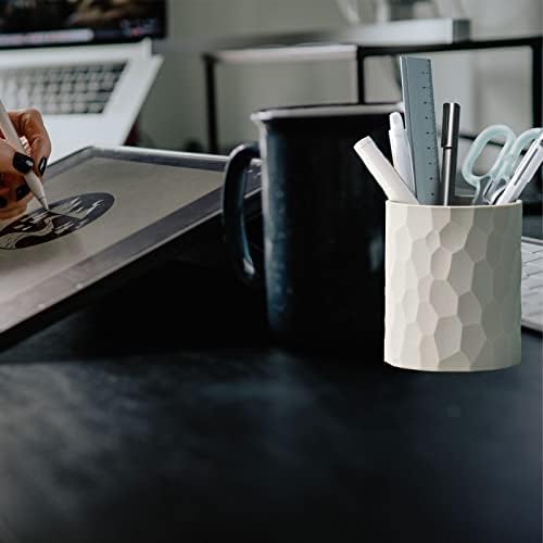 minimaliving Pen Holder,Nordic Style Silicone Waterproof Pencil Holder for Desk Simple&Modern Minimalist Makeup Organizer Multifunctional Office Supplies for Home,Kids and School(Light grey) - Image 4