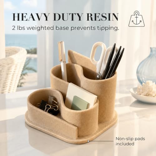 Aesthetic Desk Organizer - Modern Accessories Boho Pen Holder - Image 3