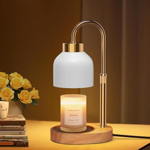 Candle Warmer Lamp with Timer Dimmer for Scented Candles by WUEAOA