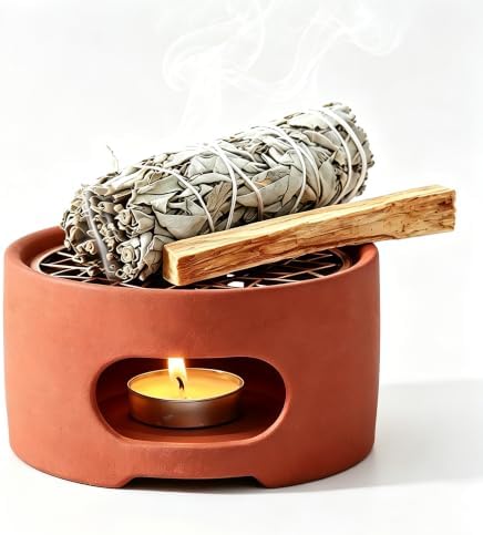 All-in-One Incense Holder for Palo Santo Sage Incense Sticks by BreatheBeBelong