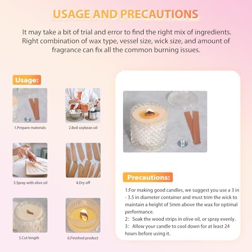 Count Durable Metal Wick Sustainers, 100 PCS - Image 5