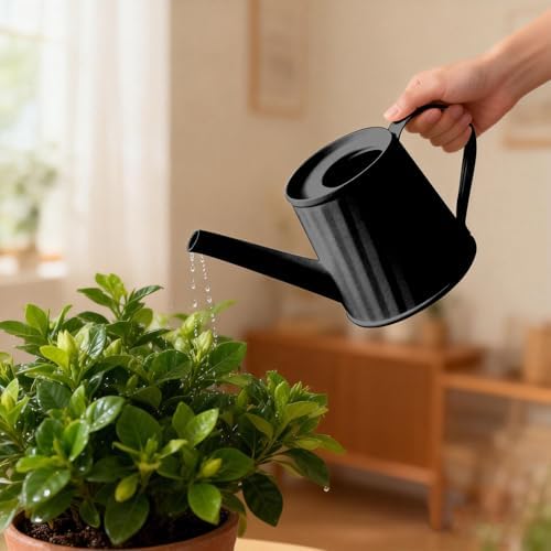 8.4 oz/250 ml Plant Watering Can, Metal Decorative Stainless Steel Indoor Watering Cans for House Plants with Long Spout,Stylish Modern Durable Water Can for Plants for Garden Home Outdoor Bonsai - Image 3