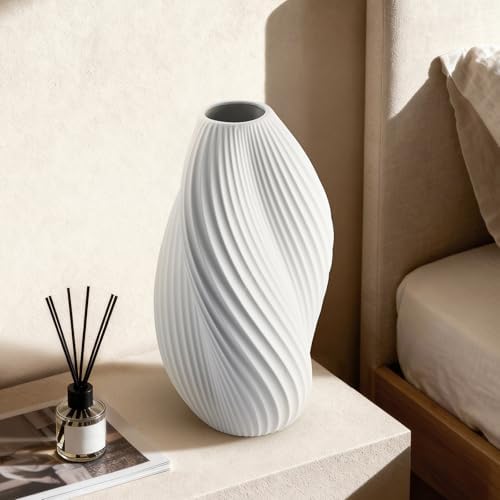 RONDURE Modern Ceramic Decorative Table Lamp Living Room Bedroom Bedside - Image 5