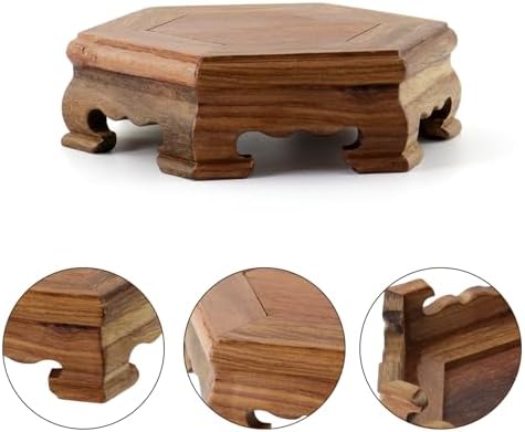 Furniture Wooden Display Stand Base, 4.84" Inner Diameter - Image 7