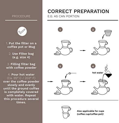 Creano XXL Porcelain Coffee Dripper Green - Ceramic Cone Brewer - Pour Over Coffee Maker - Filter Size 4 - huge and heavy quality 800gr/28oz - 6 Colours availeble - Image 3