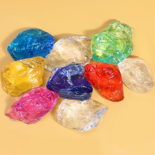 Blingfun Gel Wax for Candle Making with 4 pcs Jelly Wax,50pcs Candle Wicks & 50pcs Stickers Candle Wax for Candle Making,Handcraft Scented Candles Supplies - Image 2