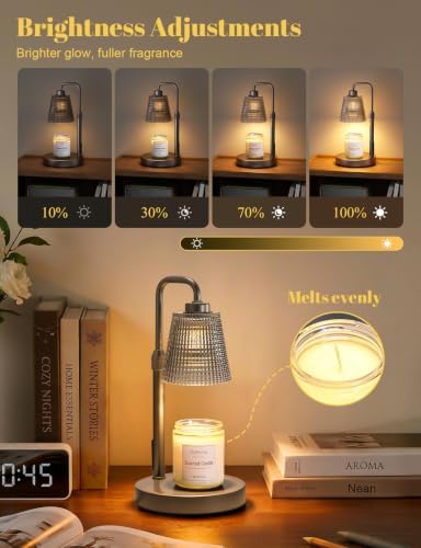 Candle Warmer Lamp with Timer, Birthday Gifts for Women, Cozy Room Decor - Image 2