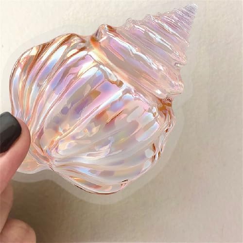 50PCS Sea Shell Stickers Aesthetic PET Conch Stickers Clamshell Pearls Decal Waterproof Decorative Decals for Scrapbook DIY Crafts Album Bullet Journal Planner Water Bottles Laptop Phone (Conch) - Image 3