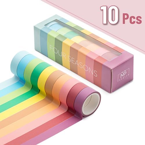 Mr. Pen- Washi Tape Set, 10 Rolls, 5.5 Yards/Roll - Image 2