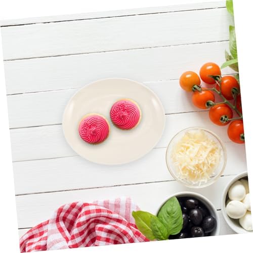 Happyyami Cute Ceramic Tray Dish for Jewelry and Keys, White Decorative - Image 5