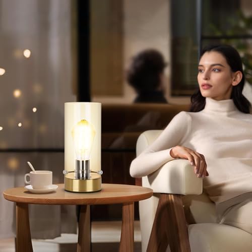 Table Lamp for Bedroom Living Room, Bedside Modern Nightstand Lamp - Image 3