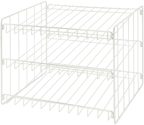 Kitchen Details 3 Tier Can Storage Organizer Rack in White by KitchenDetails