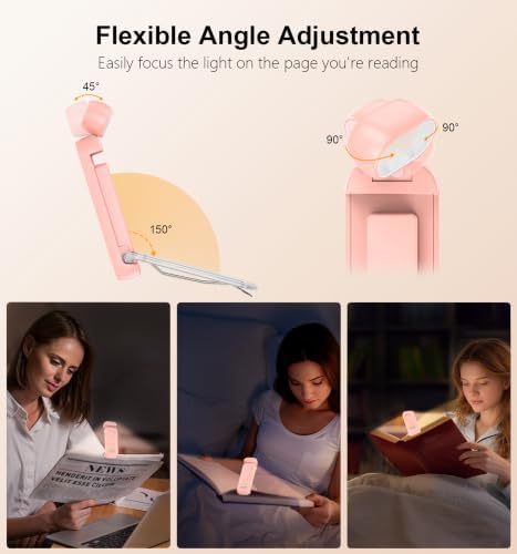 Gritin Reading Light, Rechargeable Book Light for Reading in Bed - Image 5
