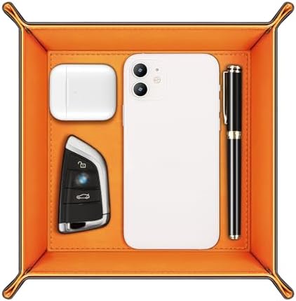 SITHON Valet Tray Desktop Storage Organizer Nightstand Caddy Holder by SITHON