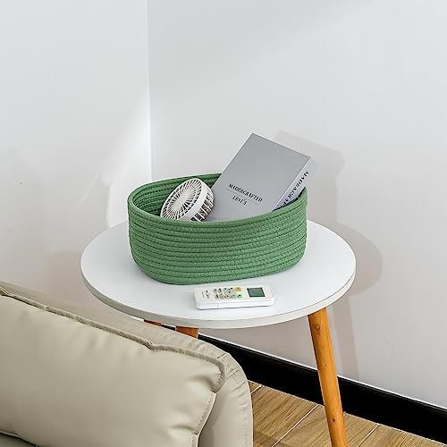 CubesLand Cube Shelf Closet Storage Rope Cotton Baskets Bins Set 2 - Image 4