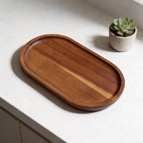 Rectangular Wooden Serving Tray Dessert Tray(TP02（Small）) - Image 2