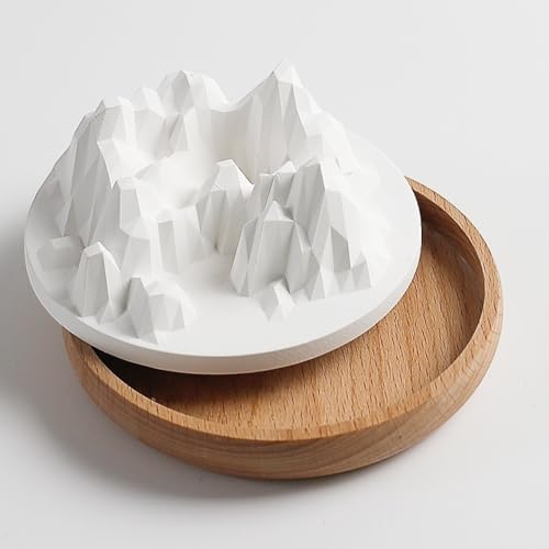Mountain Peaks Passive Aroma Diffuser – Modern Home Décor & Essential Oil Diffuser (Ivory) - Image 4