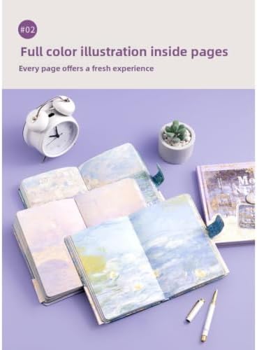 Journaling Set, Complete Diary Notebook Kit with Journal Stickers Washi Tape Pens & Accessories, DIY Scrapbooking Stationery Supplies for School Travel (Lavender) - Image 3