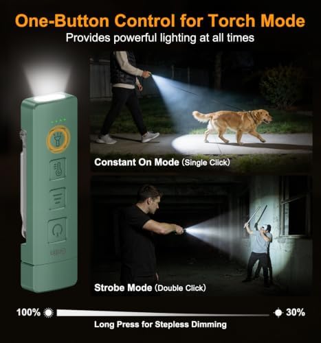 Gritin 2026 Gen 2 Rechargeable Book Light,2-in-1 Reading Light & Flashlight - Image 6