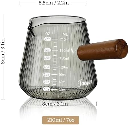 Joeyan Espresso Shot Cups, 7oz Espresso Measuring Cup, Espresso Accessories - Image 2