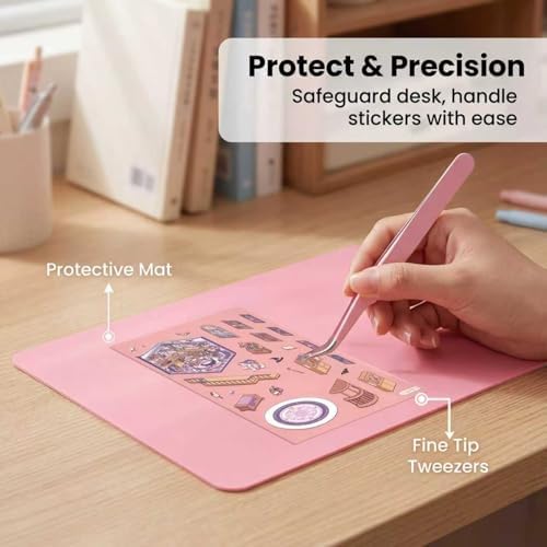 8-in-1 Mindfulness Art Therapy Kit – DIY Stress Relief Craft Set for Teens & Adults, 8 Creative Activities Including Sticker Books, Painting, and Relaxation Projects - Image 4