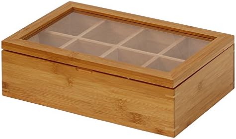 Oceanstar - TB1323 Bamboo Tea Box,12 Inch,Natural,(Pack of 6) - Image 3