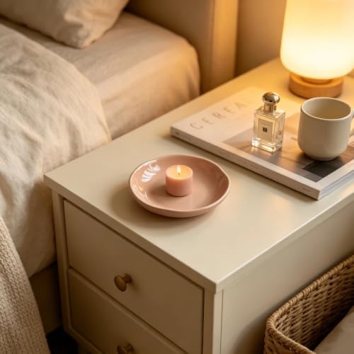 Ceramic Trinket Dish, Irregular Ring Jewelry Tray for Vanity Decor - Image 4