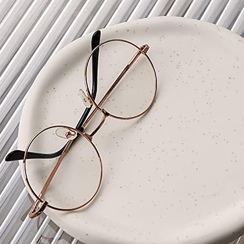 BEIJIALY Ceramic Jewelry Dish for Women, Trinket Tray, Ring Dish Tray, Jewelry Plate, Ceramic Glossy Appearance Simple Modern Stylish Storage Tray Key Tray for Home Gift(White Round) - Image 3