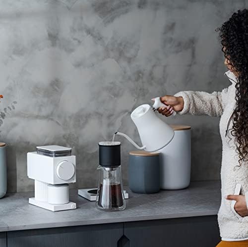 Fellow Stagg Pour-Over Coffee Dripper 20 oz [XF], For Brewing a 20 oz cup of Coffee, Stainless Steel Double Wall Vacuum Insulated, Non-Clogging, Fast Drip, Portable Coffee Maker + 20 Filters - Image 5
