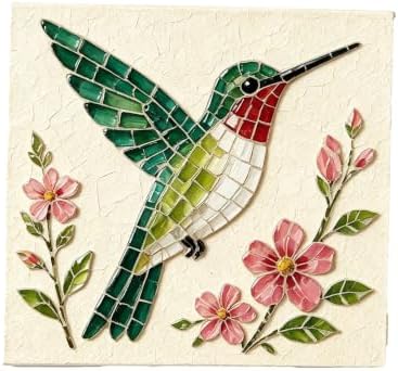Sea Glass Art Kit - DIY Fun Craft Kit for Adults, Beginner Friendly (BIRD) by Unknown