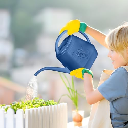 Plastic Watering Can Grip -1/2 Gallon - Blue - Image 7