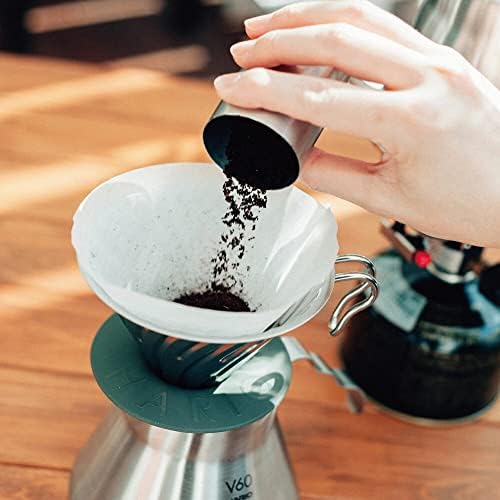 Hario Outdoor V60 Metal Dripper, 02 Silver - Image 6