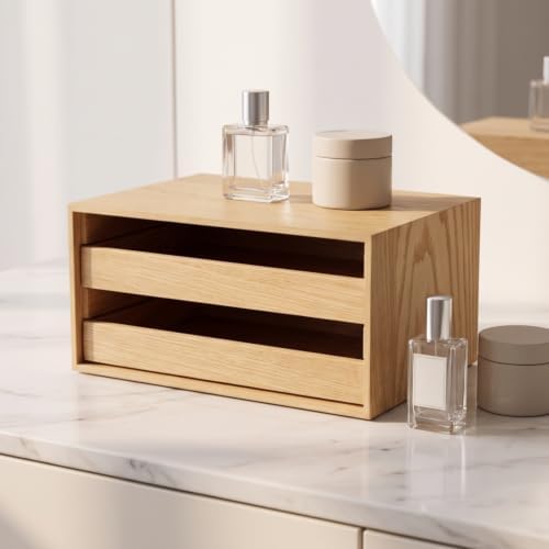 predolo Compact Wood Desktop Organizer - Image 6