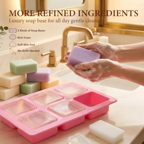 BISWYLBLJ Candle & Soap Making Kit for Adults,Complete DIY Craft Gift Kit - Image 3