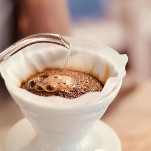 HARIO VDR-01-T Transparent Dripper 01 Clear Coffee Hand Drip for 1 to 2 Cups, Made in Japan - Image 6