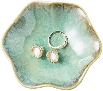BEUNAIZER Jewelry Dish Tray, Ring Dish, Ceramic Trinket Tray, Key Bowl by BEUNAIZER