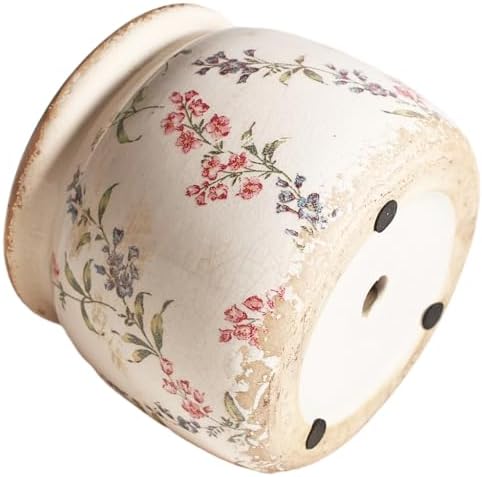 Xiaan Jiaju Flower Pots, Vintage Antique Ceramic Planters for Indoor Plants - Image 4