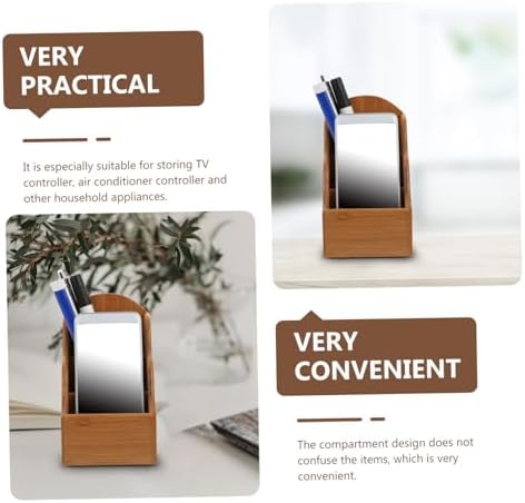 Bamboo Storage Box Organizer Box for Home Office Pen Oraganizer Dividers Organizer Compartment Smooth Edge Design - Image 5
