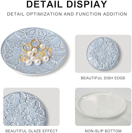 Ceramic Jewelry Dish, Decorative Tray for Rings Earrings Necklaces Bracelet Watch Keys, 4.50" Trinket Tray as Gifts for Women (Antique Butterflies) - Image 3