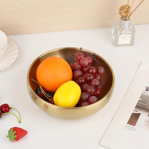 7.4 Inch Key Bowl for Entryway Table,Gold Decorative Bowl for Keys - Image 7