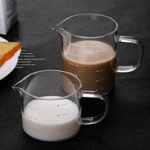 Glass Measuring Cup 16Oz/500ml Easy to Read V-Shaped Spout - High Borosilicate Glass Measuring Cup for Kitchen or Dining - Image 5