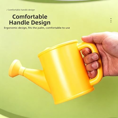 0.22 Gallon Small Watering Can, Plastic Decorative Cute Water Can for Plants with Sprinkler Head and Handle,Mini Small Durable Indoor Watering Cans for House Plants Bonsai Outdoor Home Gardening - Image 3