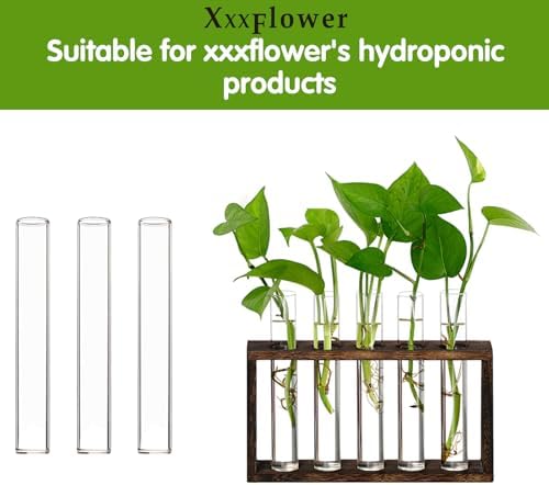 XXXFLOWER Glass Propagation Stations Accessories 4 Tube Vases - Image 3