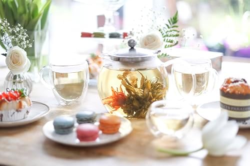 Teabloom All-in-One Glass Teapot and Tea Kettle – Heatproof Borosilicate Glass Tea Maker with Removable Stainless Steel Loose Tea Infuser – Classica Stovetop Tea Pot (40 oz / 1200 ml) - Image 2