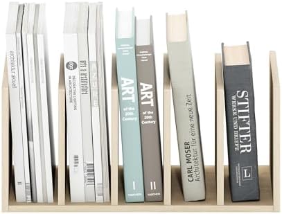 Furinno Hermite File Holder Desk Organizers and Accessories, Natural Oak - Image 4
